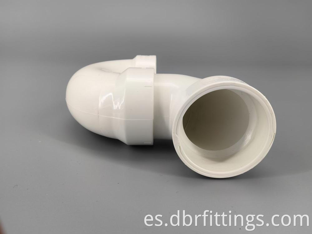 PVC pipe fitting P-TRAP W/SOLVENT WELD JOINT HXH